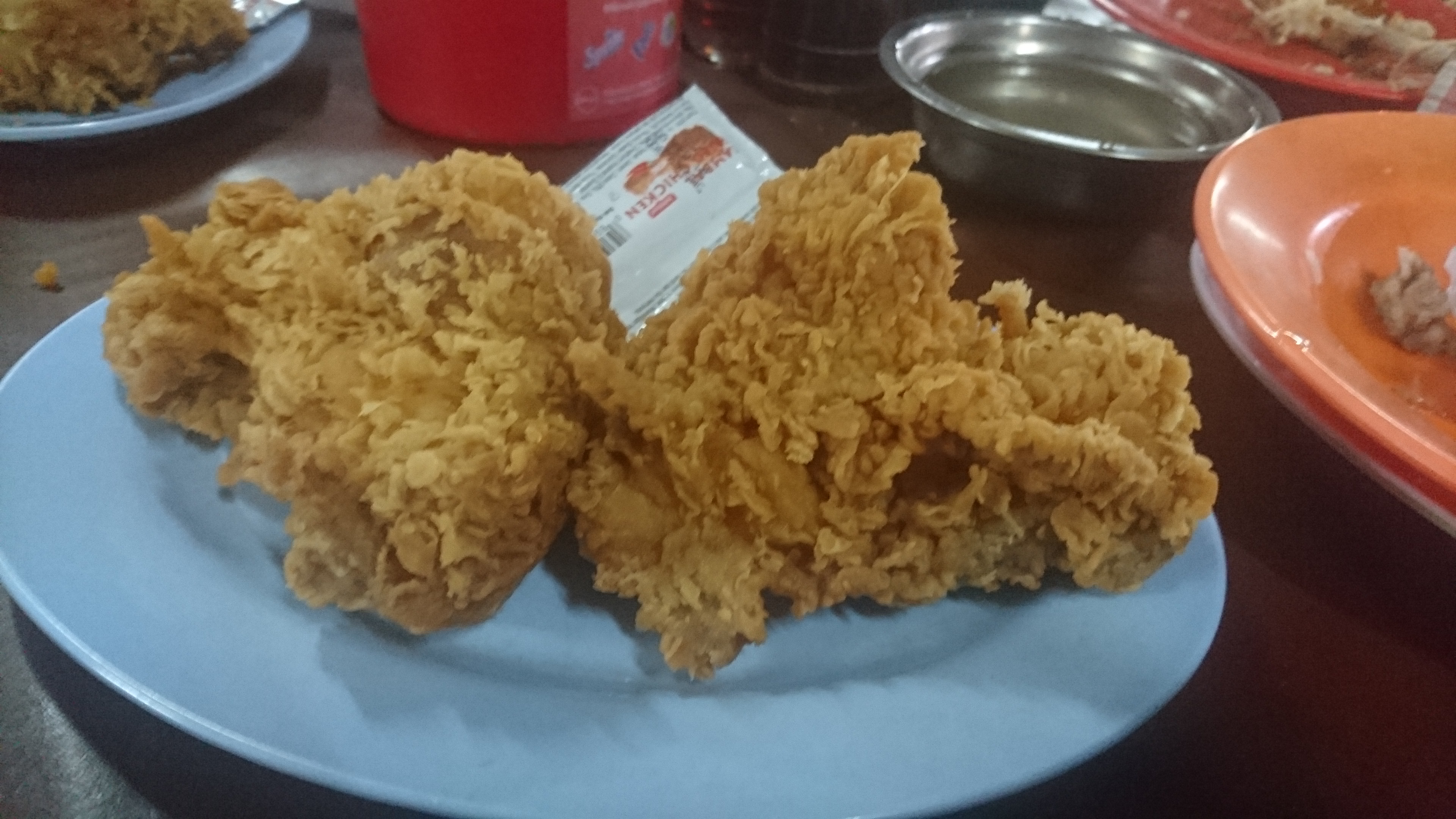 Travelling Wrong Best Fried Chicken in Bali, Indonesia